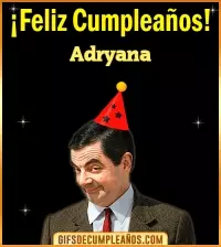 GIF Feliz Cumpleaños Meme Adryana